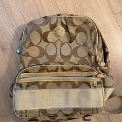Authentic Vintage Coach Backpack 