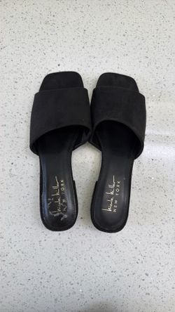 Black womens kitten heels