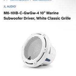 JL 10 Inch Sub And Amplifier 