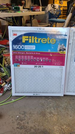 Furnace air filter.
