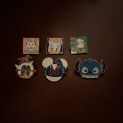 6pc Disney Pins