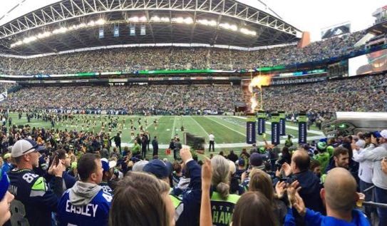 4 Seahawks Tickets - 3rd Row From Field!