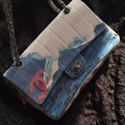 Chanel Surf Line Flap Bag 2002