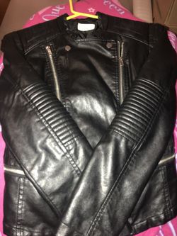 Leather jacket