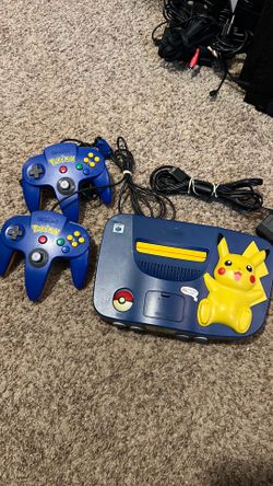 Nintendo 64 / N64 - Pikachu console