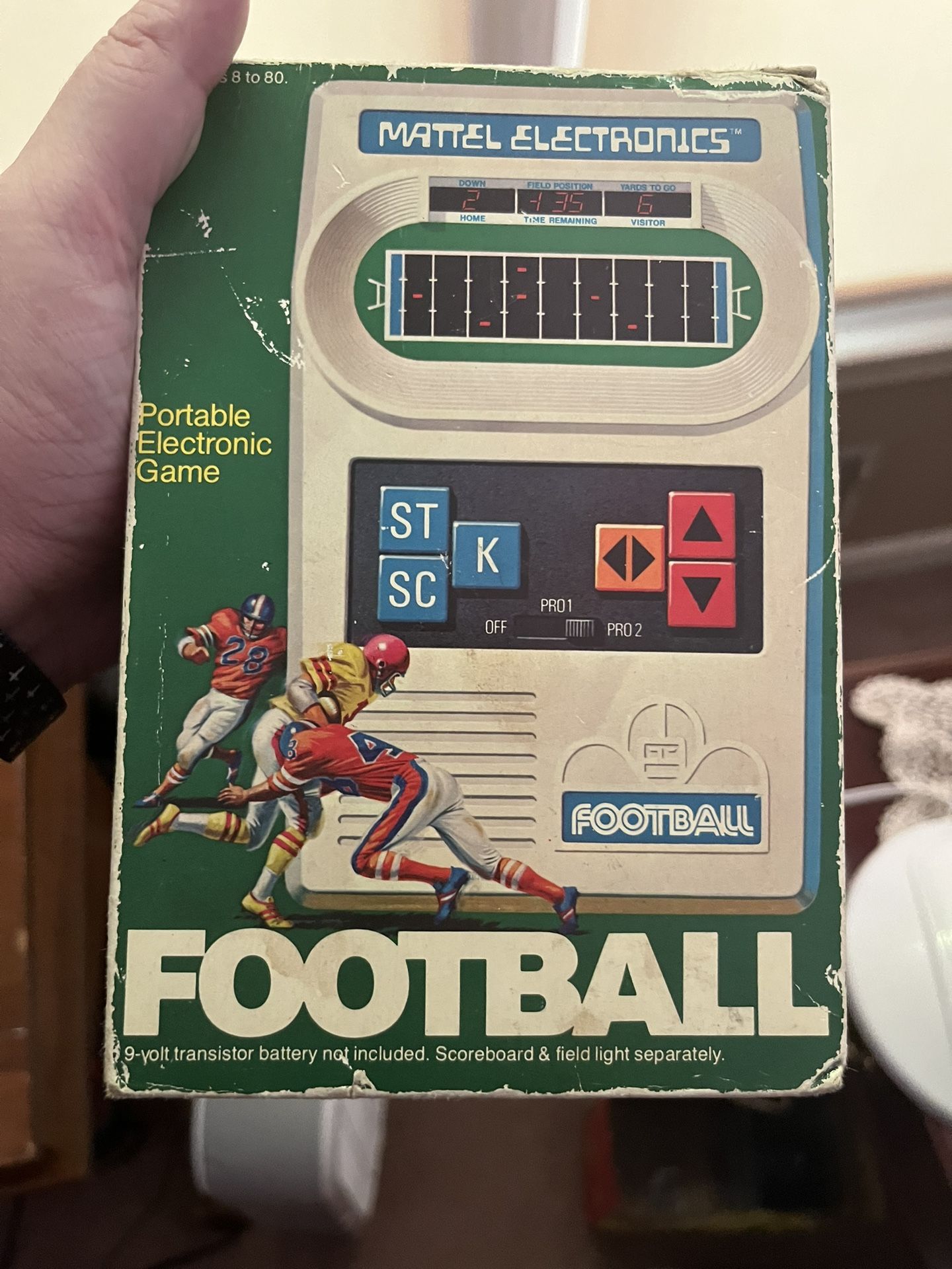 Vintage 1977 Mattel Electronic FOOTBALL