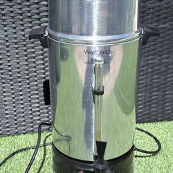 West Bend Industrial Coffee Maker – 100 Cups for sale.