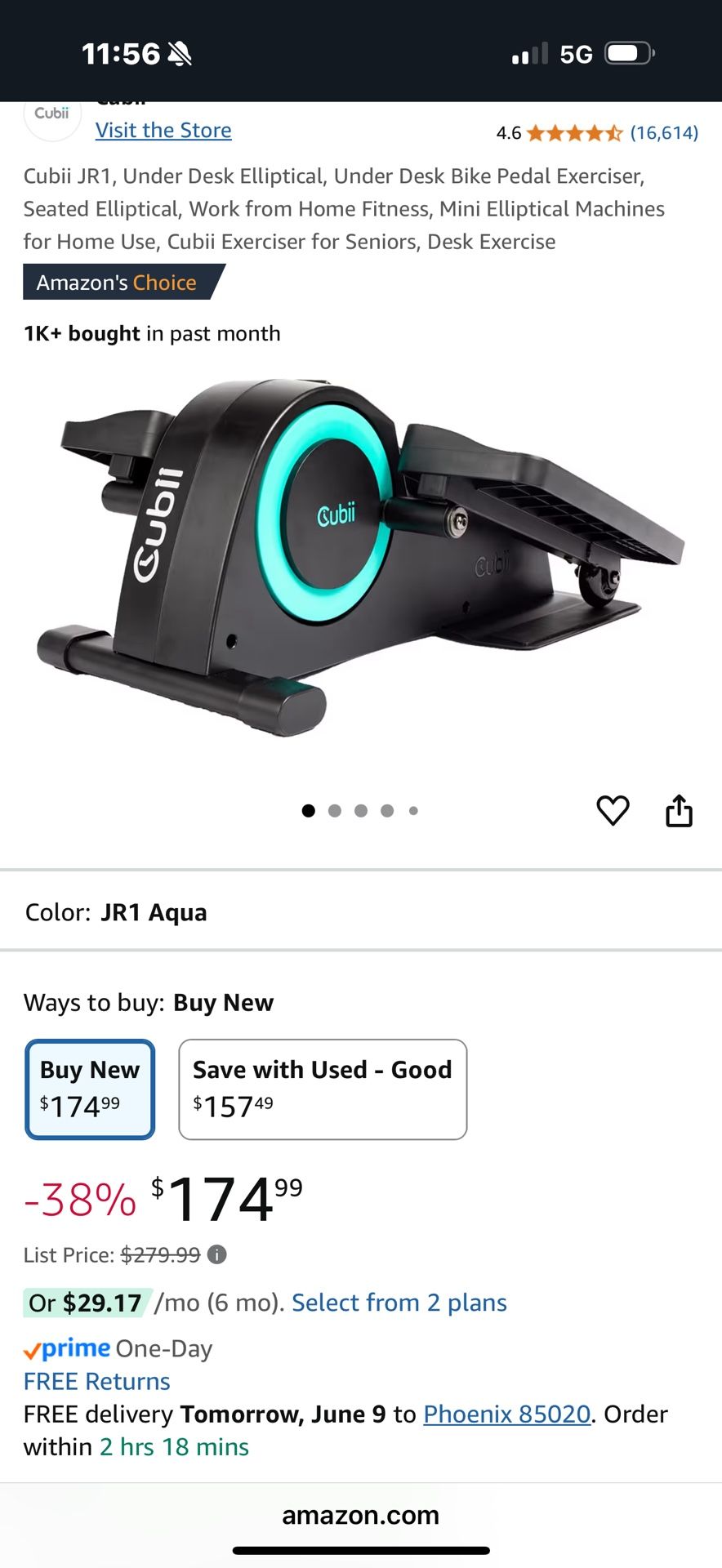 Elliptical Exerciser 