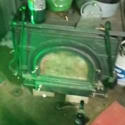 Cast Iron And Copper Wood Burn Stove