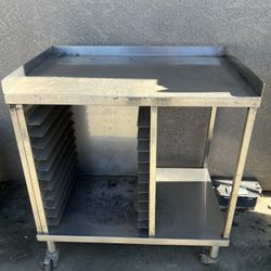 Pizza Pan Rack with Top