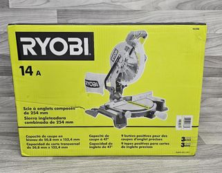 RYOBI TS1346 10 in. Compound Miter Saw with LED (A1D027628)