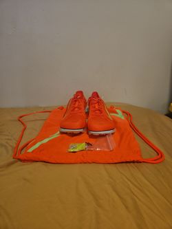 Nike ZoomX Dragonfly 2 Bright Crimson Lime Blast Mesh Spikes Men's 13 FD8413-600