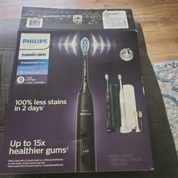 Philips Sonicare ProfessionalClean Electric Toothbrush 2 Handles Chargers Travel Cases Open Box
