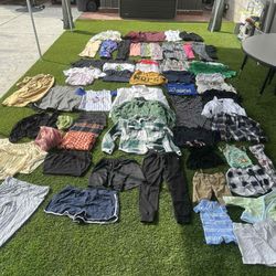 Huge Mix Clothing Lot 67 Pieces 