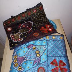 SATIN SILK PURSES MADE in  INDIA 