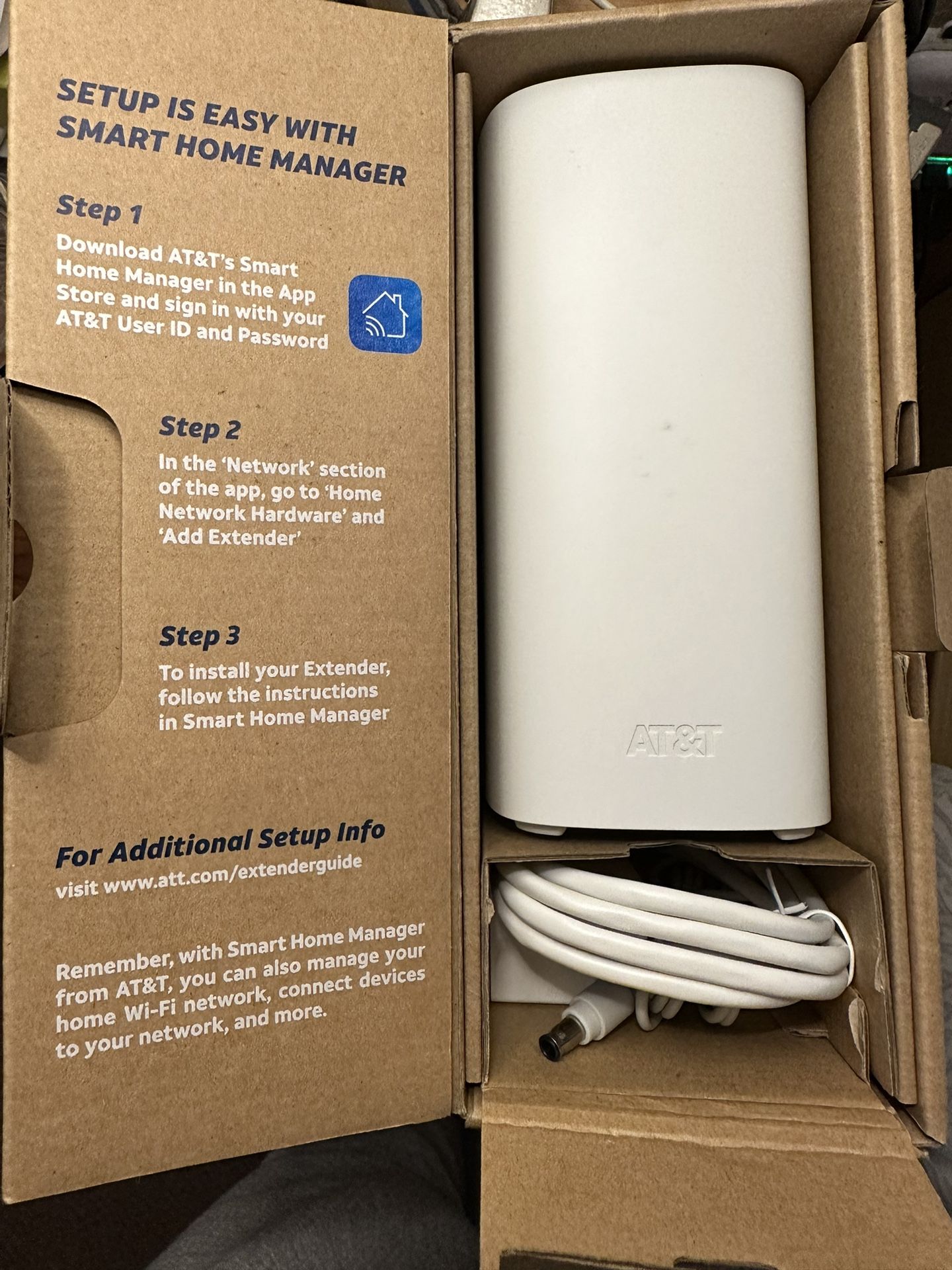 Airties AT&T Air 4971 TriBand 802.11ax WiFi 6 Smart WiFi Extender