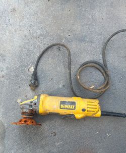 Dewalt corded angle grinder.