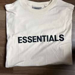 essentials cream shirt