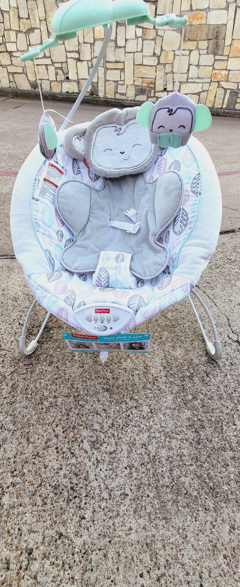 Fisher-Price Snugamonkey Deluxe Bouncer