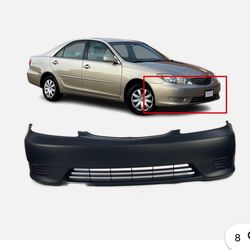 Bumper Cover for 2005 2006 Toyota Camry W/out Fog