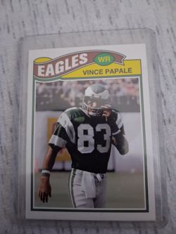 Vince Papale insert card