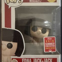 Disney Pixar Incredibles 2 Jack-Jack Edna 404 Funko Pop