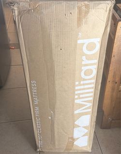 BRAND NEW- Milliard 10” twin memory foam mattress