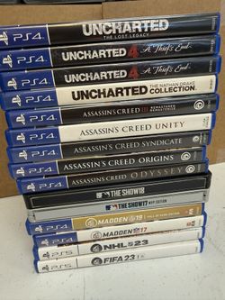 PlayStation 4 Games! $10 EACH! Better If You Buy More!