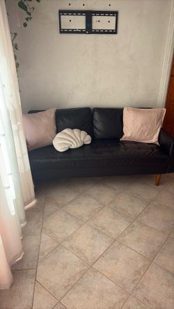 Black couch