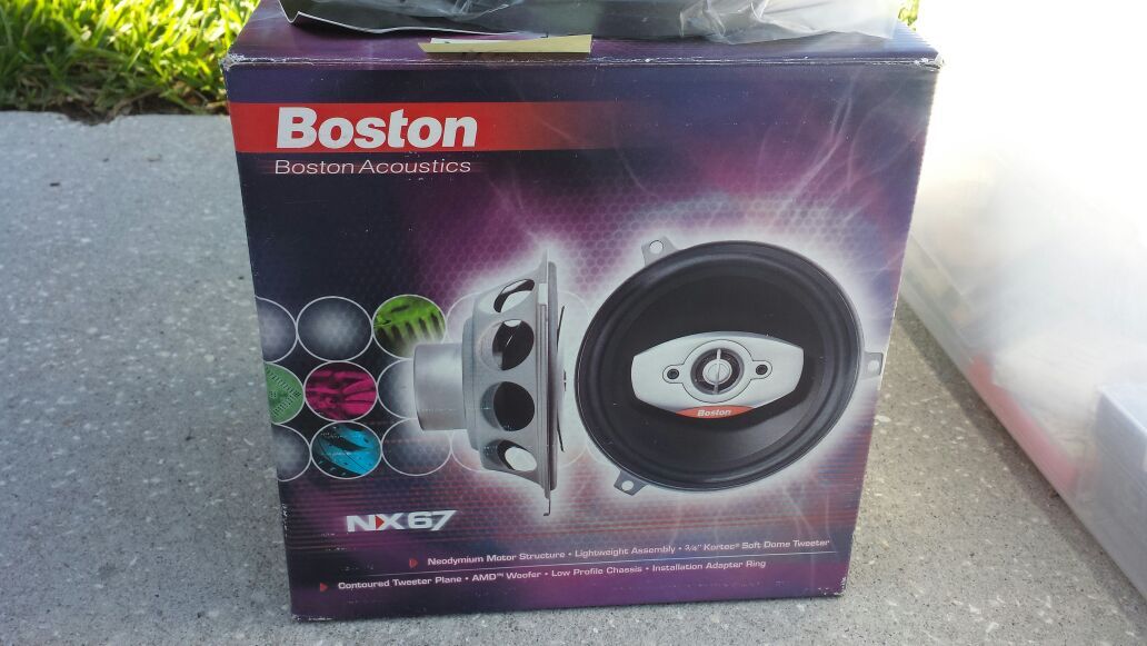 Boston nx67 speakers