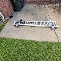 Condor Motorcycle Garage Dolly for Wheel Chock/Trailer Stand with Trailer Kit