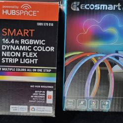 Two 16 Foot Indoor OUTDOOR rope LIGHT