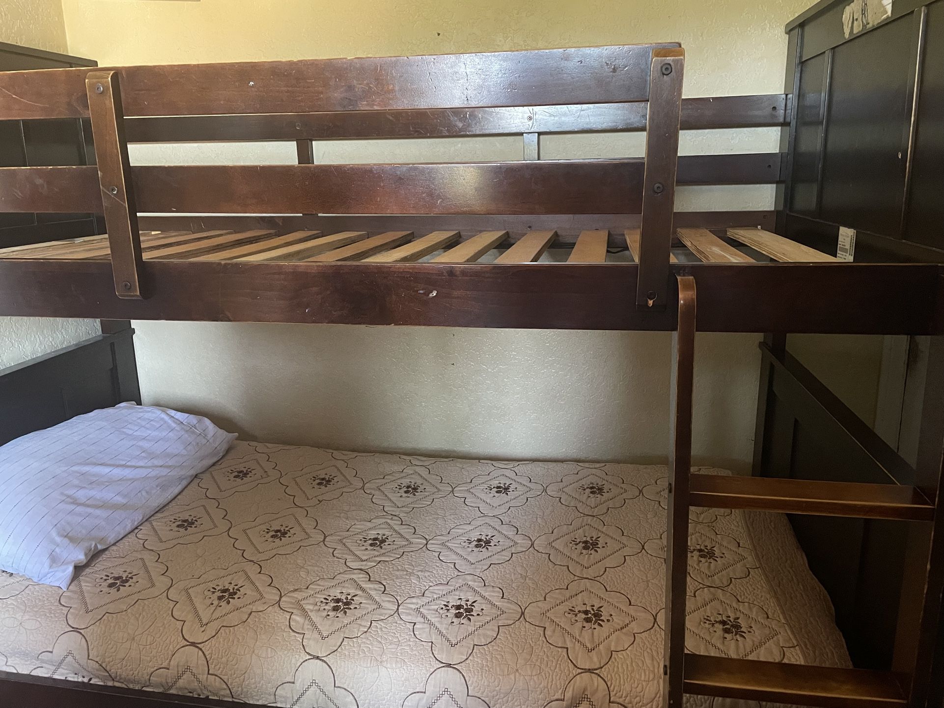 Brown Twin Bed