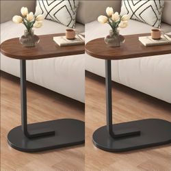 Set of 2 indoor / outdoor side Tables, End Tables