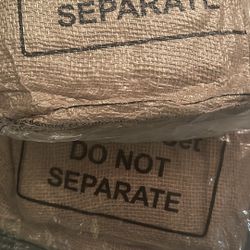 NEW! Reusable Burlap Tree Covers Frost Prevention  2pc Lot 