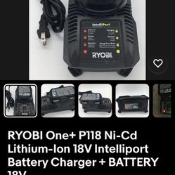 Ryobi Intelliport With Lithium 18V Battery 