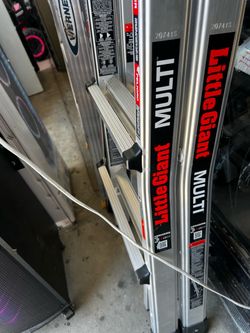 Little giant. Ladder. 300 lbs. new. N more ladders. Werner
