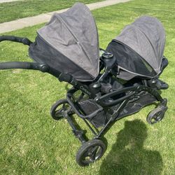 Contour Elite double stroller 