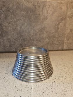 Aluminum Candle Holder-Partylite