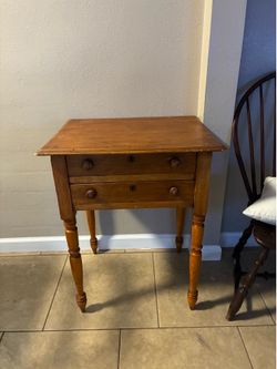 Antique Desk with Drawers