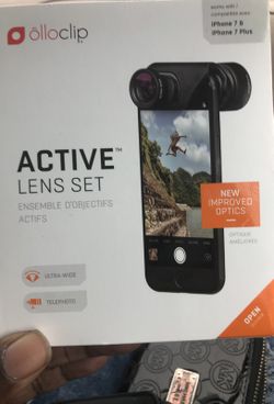 Active lens set for iPhone 7$7plus