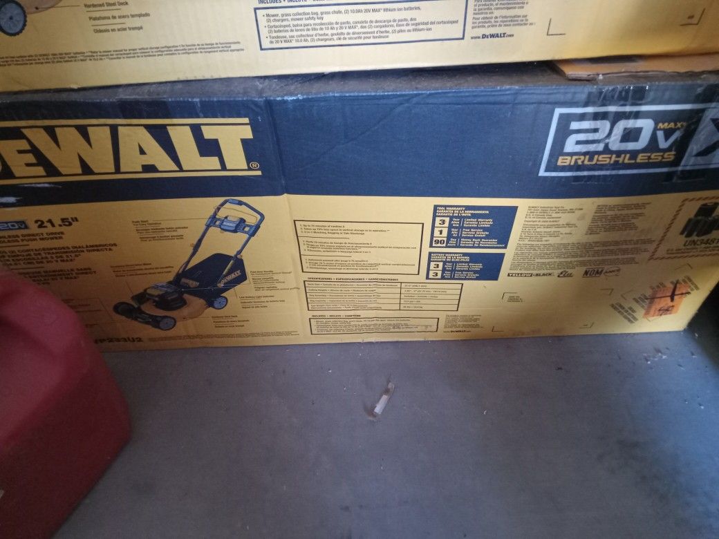 20 V Pusch Mower