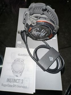 Garmin Instinct 3 Rugged Solar GPS (BRAND NEW)