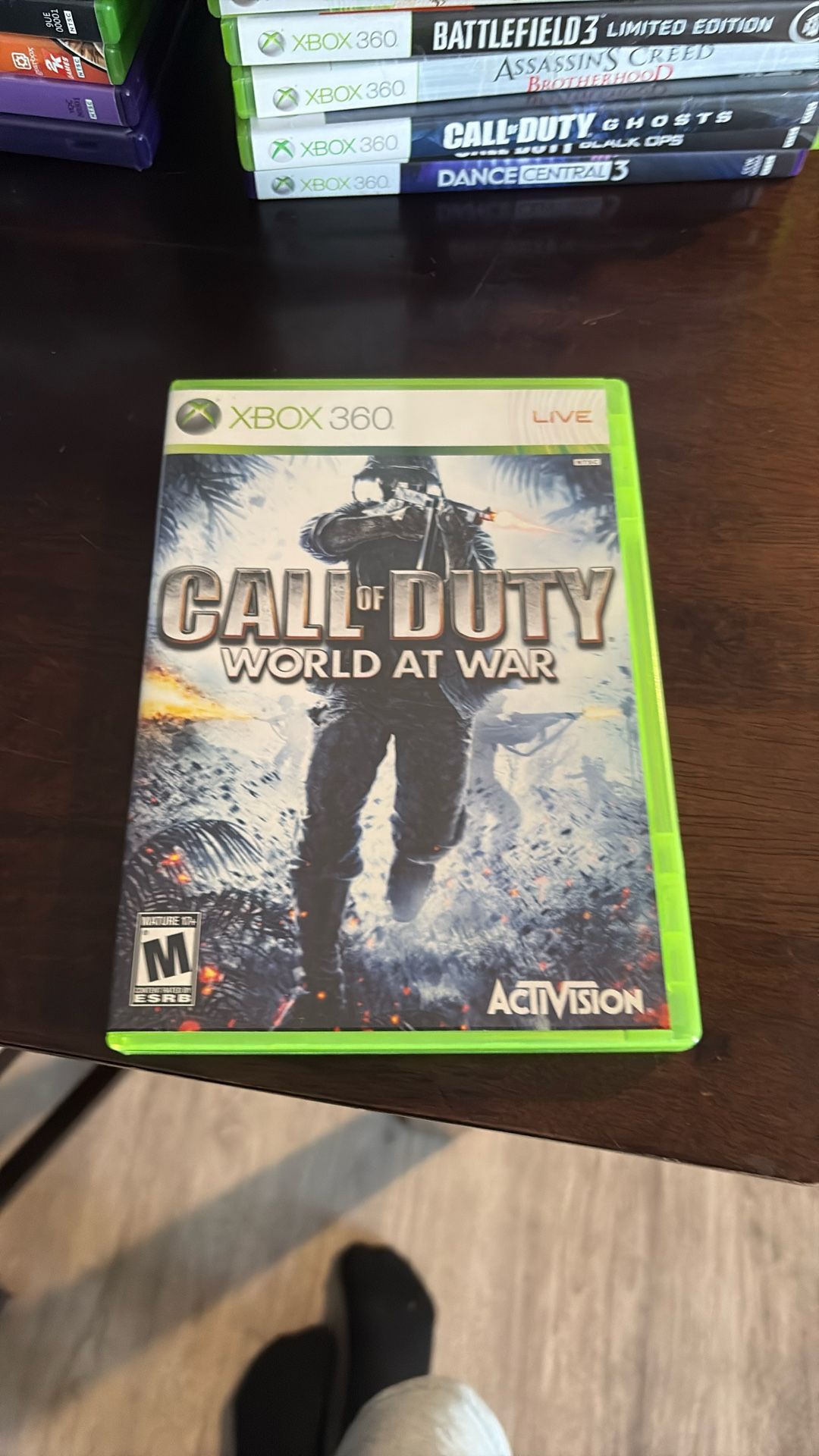 CALL OF DUTY WORLD AT WAR XBOX 360