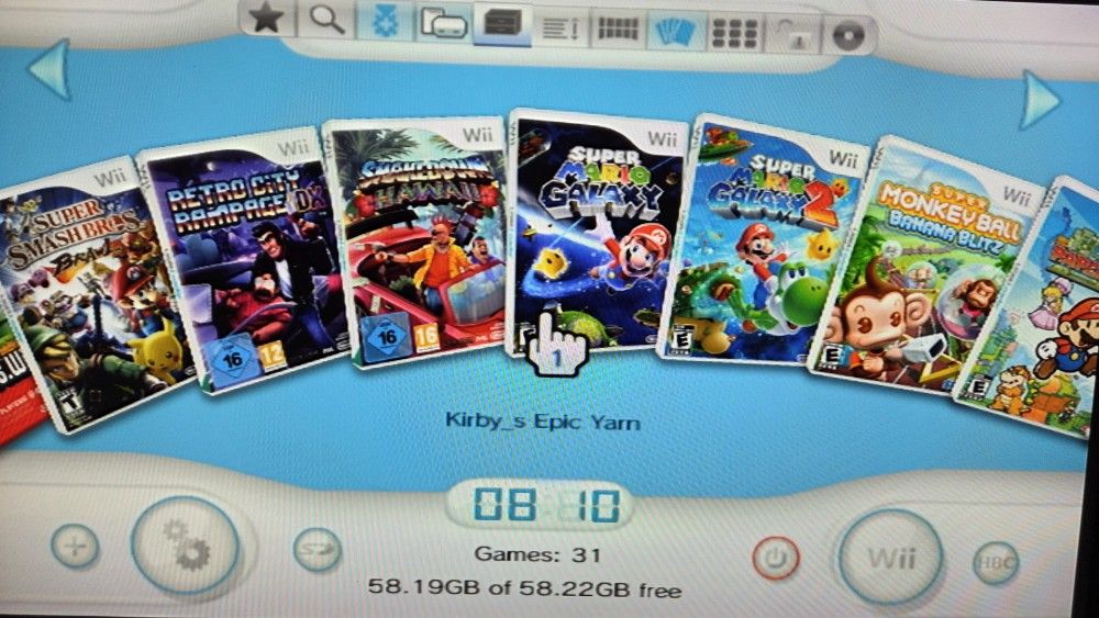 Wii With 5000 Retro Games