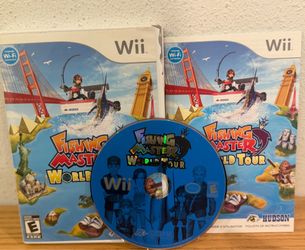 Fishing Master World Tour Nintendo Wii COMPLETE