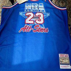 Jordan Authentic Mitchell & Ness 1993 All Star Game Jersey