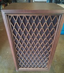 Vintage Pioneer CS-33A Floor Speaker Wood Cabinet Tested works good