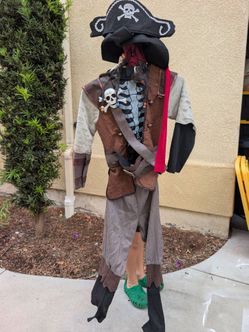 Kids deluxe pirate costume