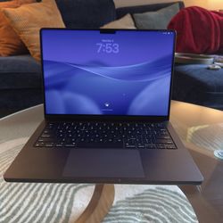 MacBook Pro 14” M3 Pro • 18GB RAM • 512GB • Space Black • Mint w/ Box + 140W Charger